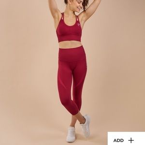 SOLD! Gymshark Seamless Cropped Leggings